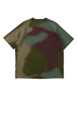 Taikan Custom Airbrush Camouflage Short Sleeve Sweater