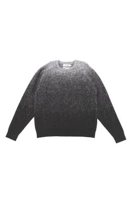 Taikan Gradient Crewneck Sweater in Black