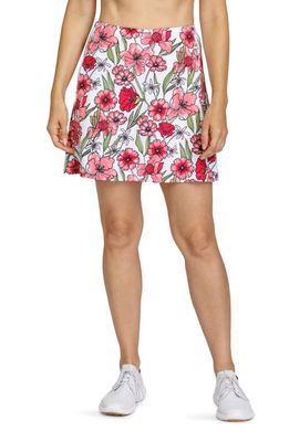 Tail Daylah Golf Skort in Strawberry Blossoms