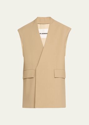 Tailor Made Boxy Wool Vest