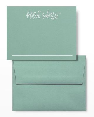 Tailor Made Note Cards, Set of 25 - Personalized