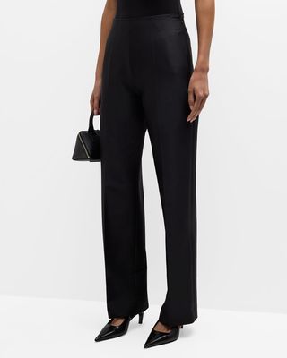 Tailored Straight Trousers