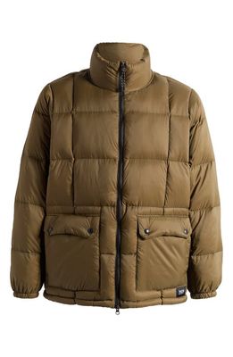 TAION Mountain Packable 800 Fill Power Down Jacket in Olive