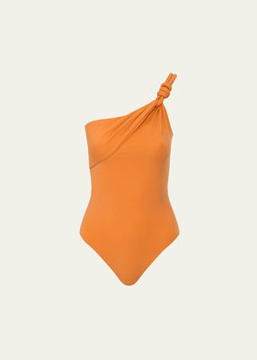 Tajiri Asymmetric One-Piece Swimsuit