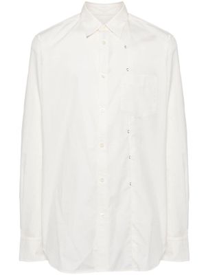 Takahiromiyashita The Soloist cotton-silk blend shirt - White