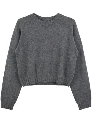 Takahiromiyashita The Soloist crew-neck wool jumper - Grey