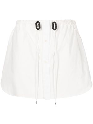 Takahiromiyashita The Soloist drawstring-waist shorts - White