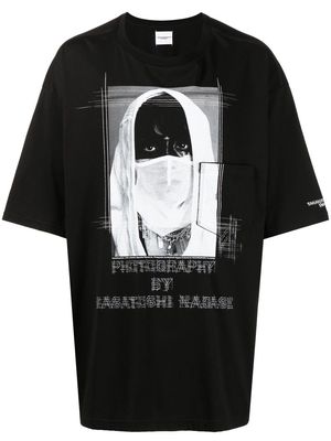 Takahiromiyashita The Soloist graphic-print T-shirt - Black