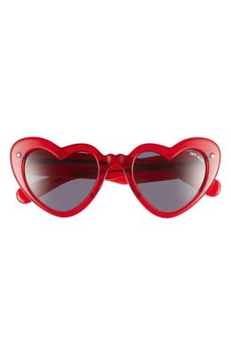 TAKAHIROMIYASHITA TheSoloist. Lolita Heart Shape Sunglasses in Red