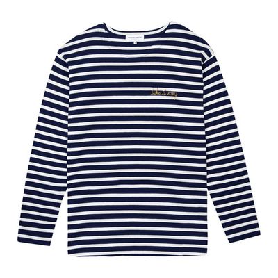 "take it easy" Colombier Sailor Shirt