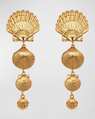 Talay Shell Drop Earrings