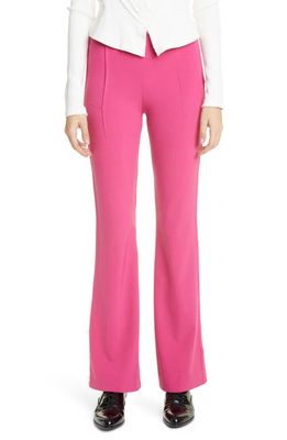 Talia Byre Tailoring Flare Pants in Deep Pink