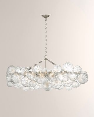 Talia Medium Linear Chandelier By Julie Neill