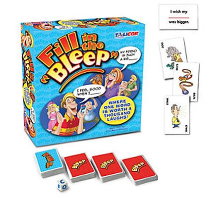 Talicor Fill in the Bleep Adult Party Game