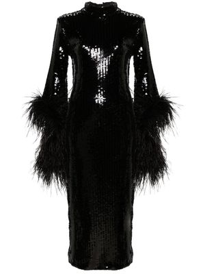 Taller Marmo Del Rio sequined maxi dress - Black