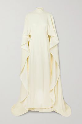 Taller Marmo - Leia Layered Crepe Gown - Ivory