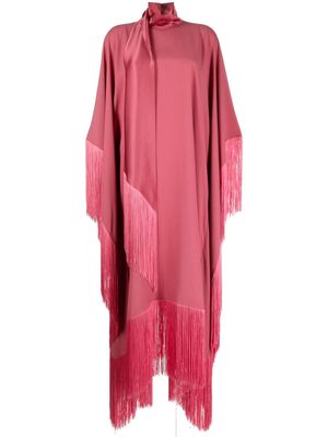 Taller Marmo Mrs.Ross fringed kaftan dress - Pink