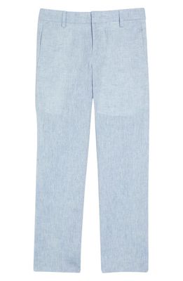 Tallia Kids' Linen & Cotton Pants in Light Blue