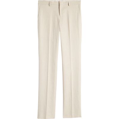 Tallia Kids' Linen Blend Dress Pants in Khaki 