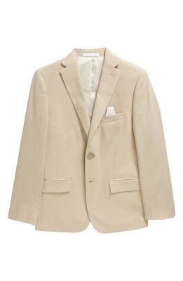 Tallia Kids' Linen Blend Sport Coat in Beige 