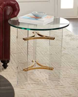 Tamara Acrylic Side Table