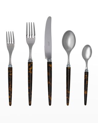 Tang 5-Piece Place Setting, Tortoise