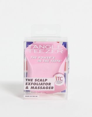 Tangle Teezer Scalp Massager & Exfoliator - Light Pink