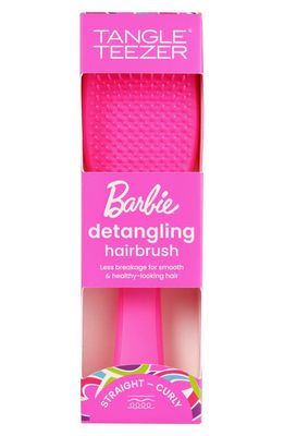 Tangle Teezer x Barbie Ultimate Detangler Brush in Totally Pink in Dopamine Pink