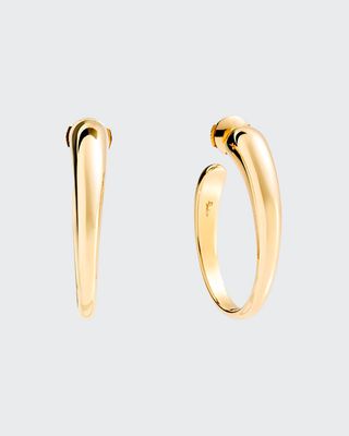 Tango 18K Gold Hoop Earrings