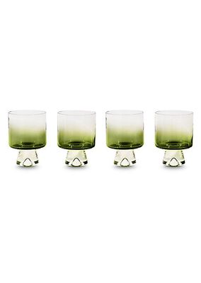 Tank 4-Piece Low Ball Glasses Set