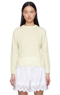 tao Off-White Wool Sweater