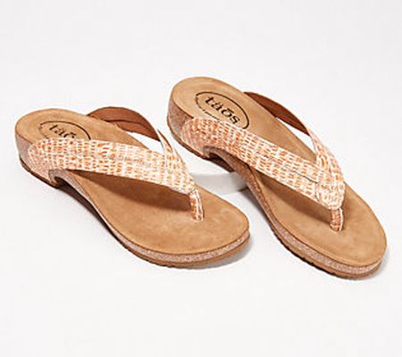 Taos Leather Thong Sandals - Link