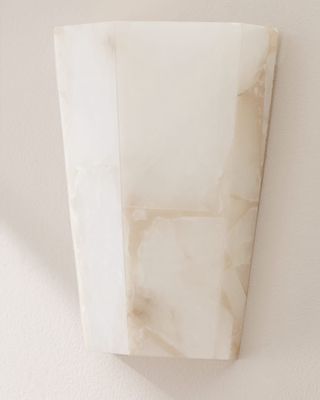 Tapered Alabaster Sconce