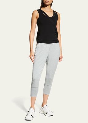 Tapered Cropped Yoga Pants