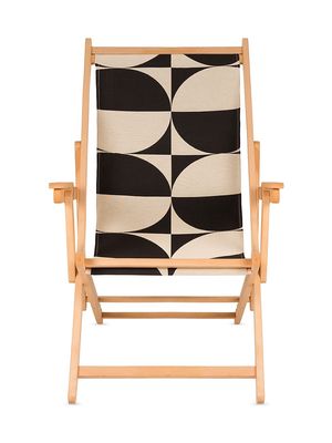 Tapestry Beach Chair - Black White - Black White