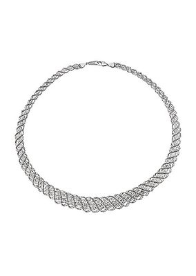 Tapestry Platinum Necklace