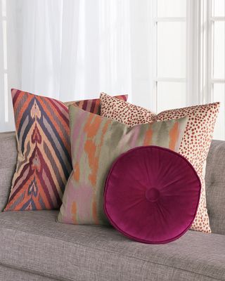 Tapir Orange Decorative Pillow