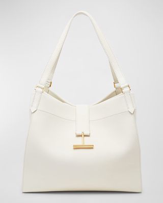 Tara Large Tote in Grained Leather