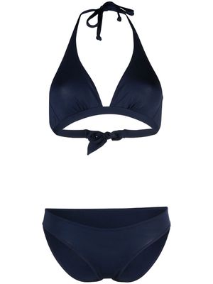Tara Matthews halterneck tie-fastening bikini - Blue