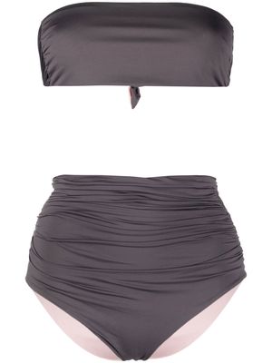 Tara Matthews Marinella high-waisted bikini - Grey