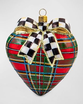 Tartastic Heart Christmas Ornament