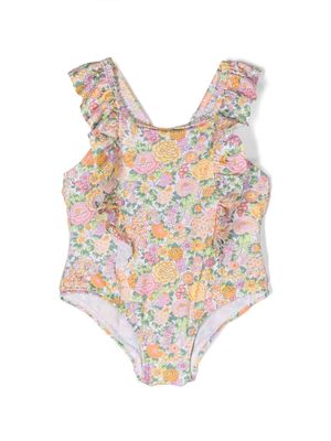 Tartine Et Chocolat all-over floral-print swimsuit - Pink