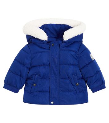 Tartine et Chocolat Baby faux shearling-trimmed down jacket