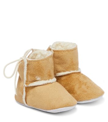 Tartine et Chocolat Baby faux suede boots