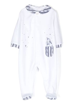 Tartine Et Chocolat Bunny print pajamas - White