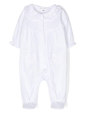 Tartine Et Chocolat crochet-detail cotton pyjamas - White