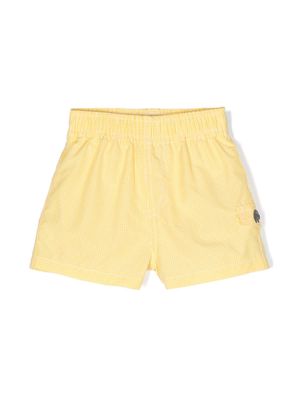 Tartine Et Chocolat gingham swim shorts - Yellow