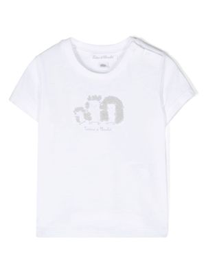 Tartine Et Chocolat Hedgehogs-print cotton T-shirt - White