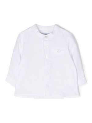 Tartine Et Chocolat long-sleeve linen shirt - White