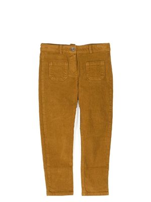 Tartine Et Chocolat straight-leg corduroy trousers - Brown